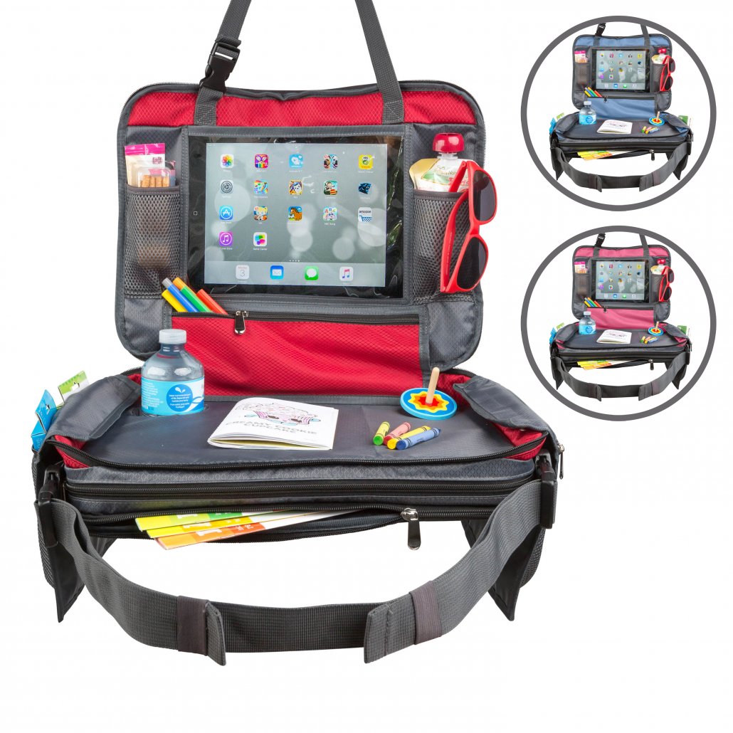 Car seat travel tray for kids