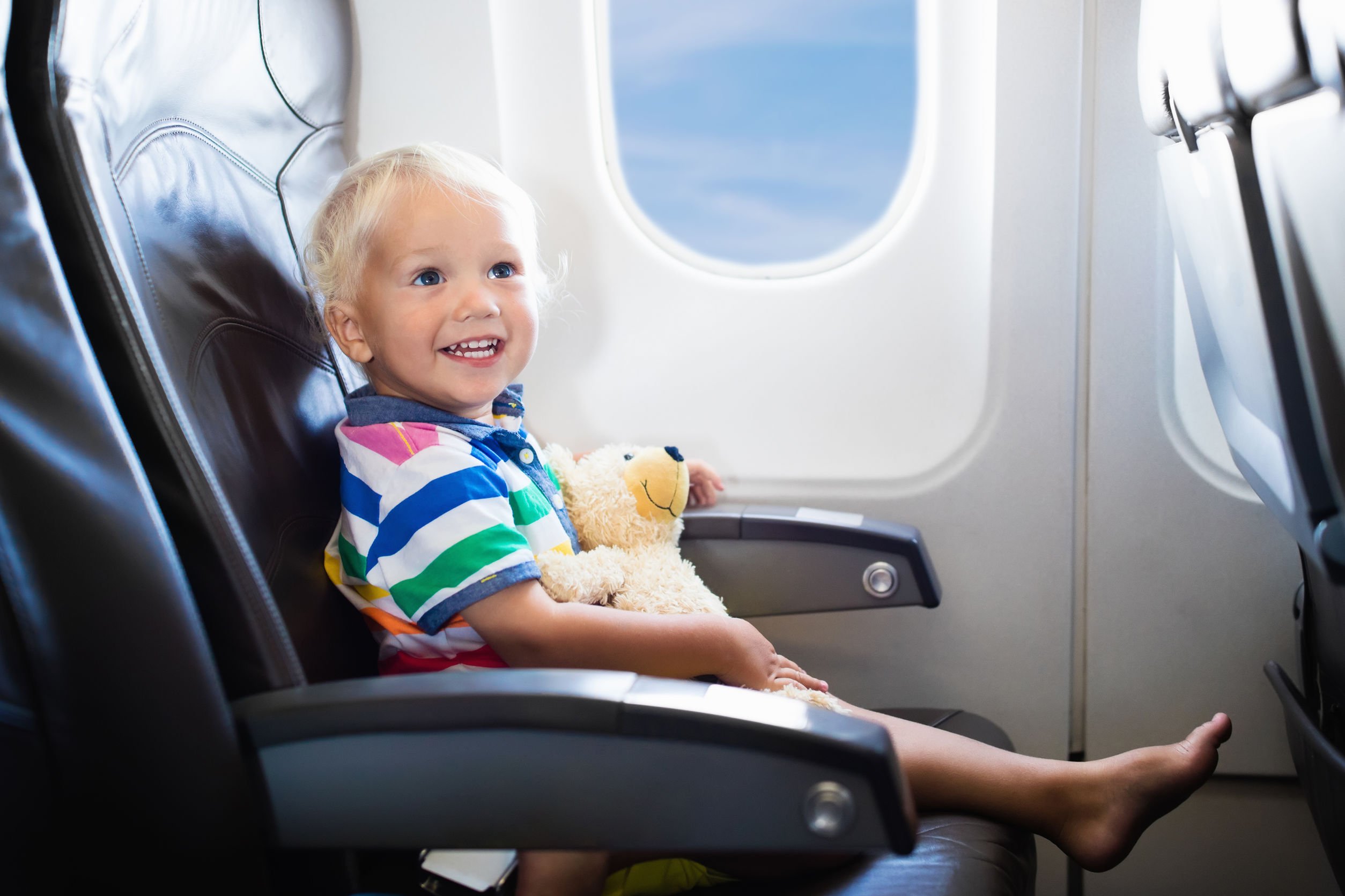 Flying with a toddler on plane