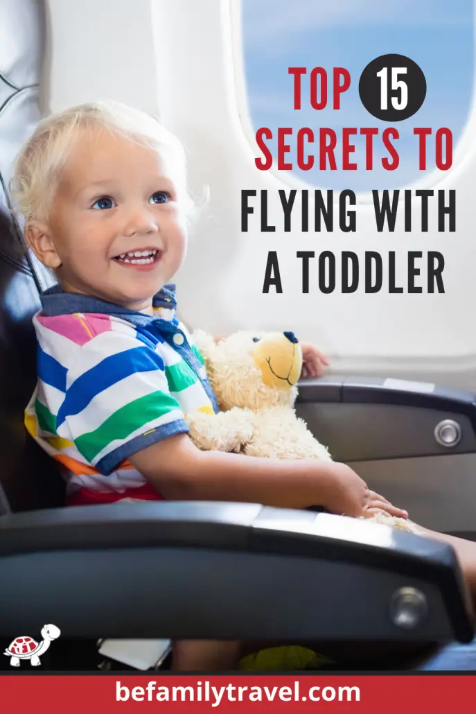 Top 15 secrets to Flying with a Toddler