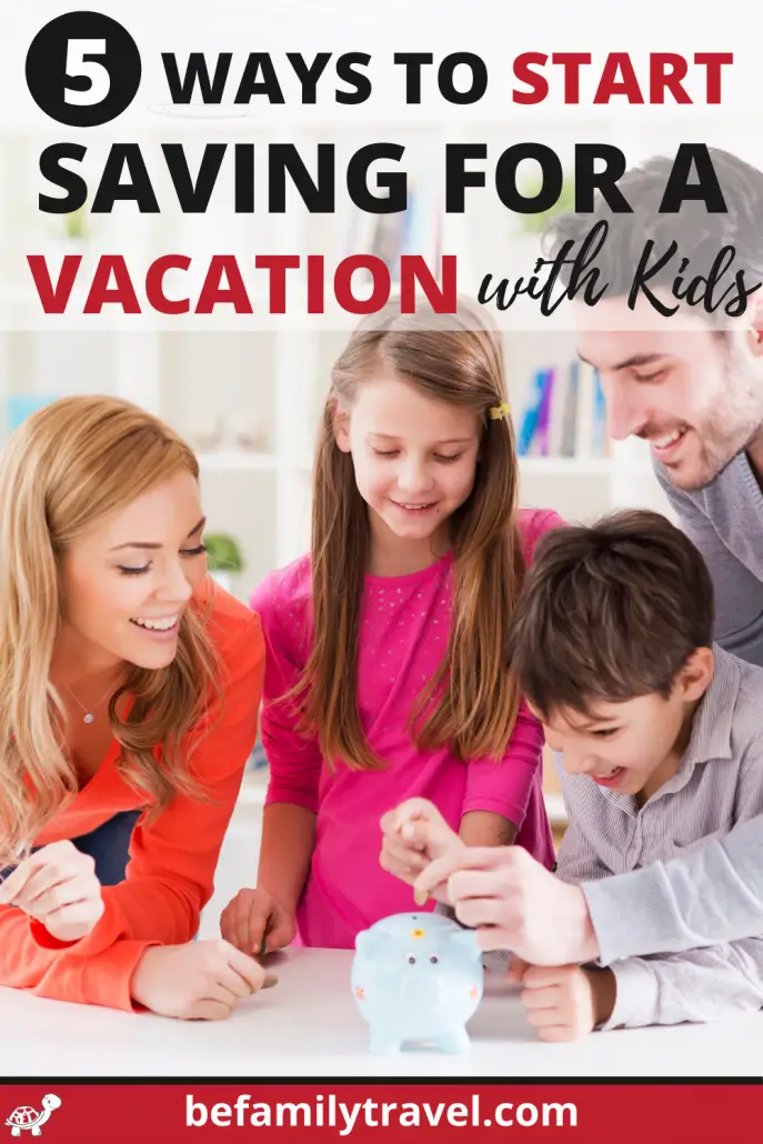 family saving for a vacation 