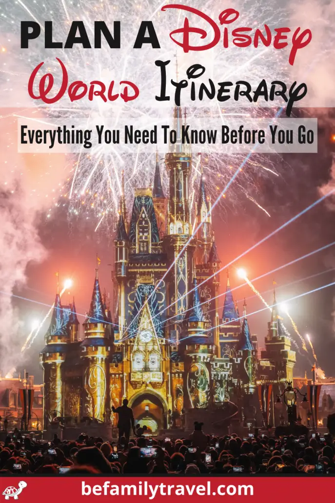 Plan a Disney World Itinerary