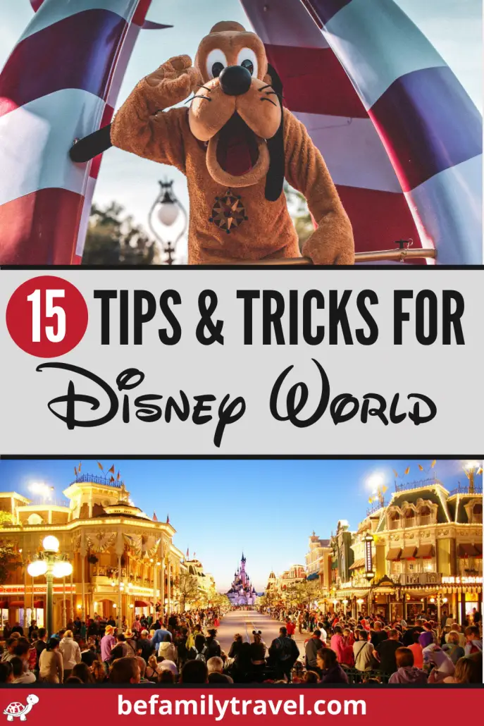 tips and tricks for Disney World with children