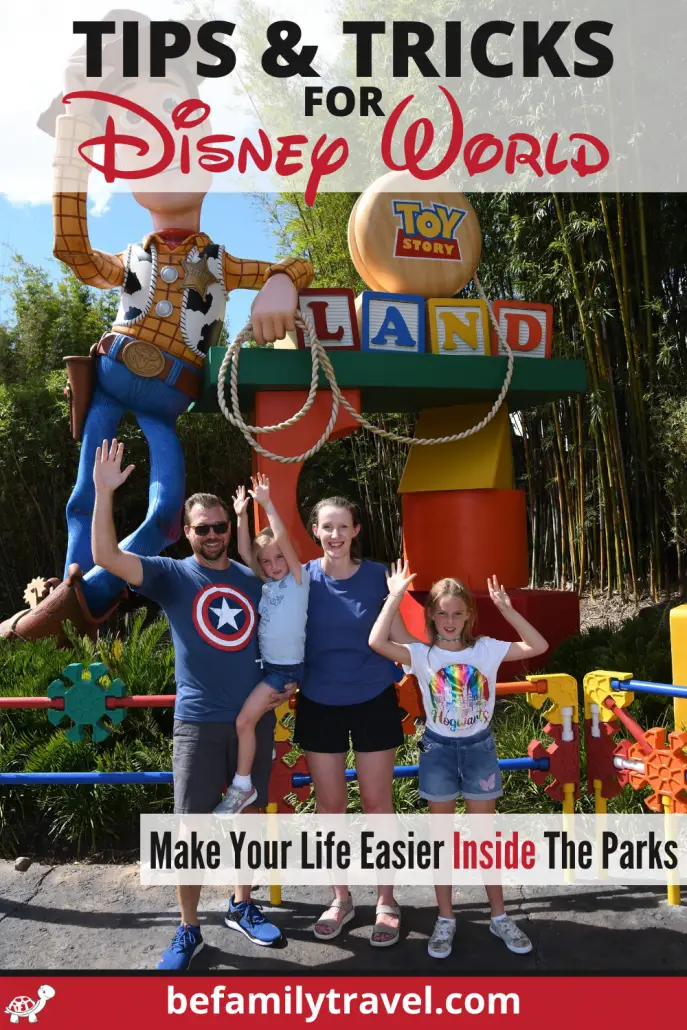 tips and tricks for Disney World with kids