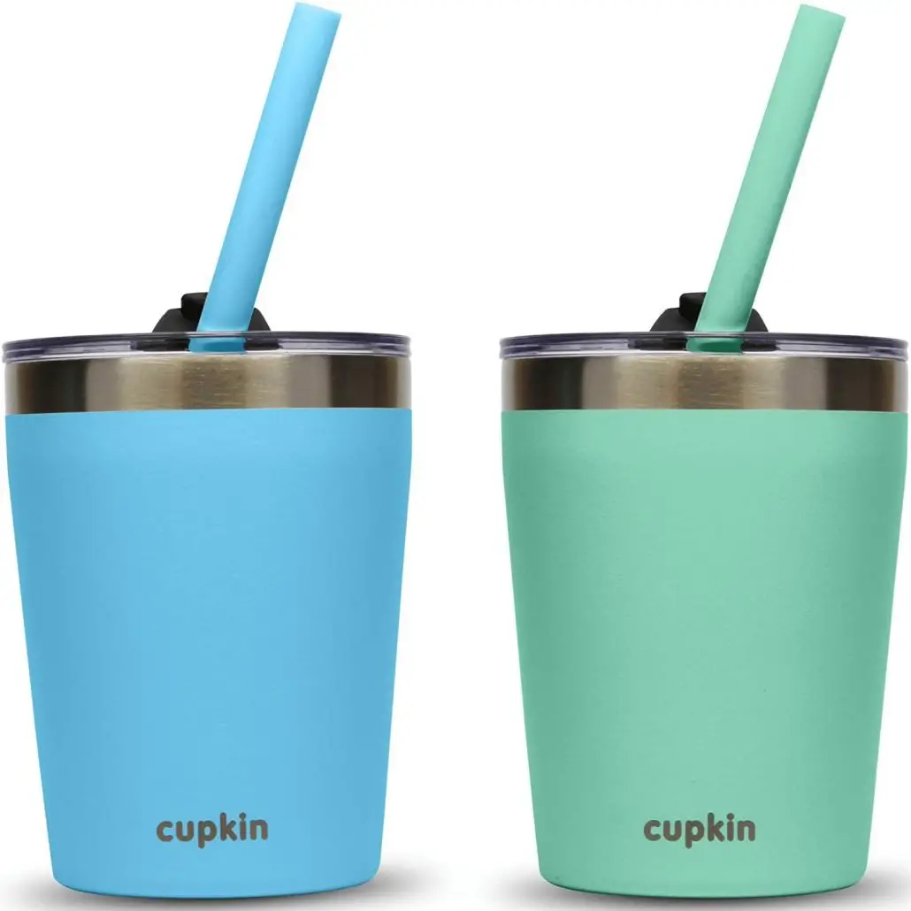 Cupkin Stackable Stainless Steel Toddler Cups for Kids