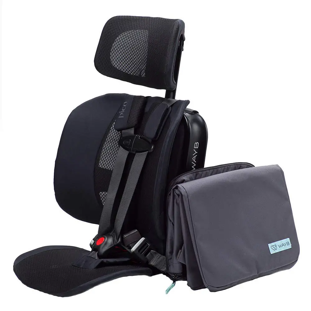 WAYB Pico Travel Car Seat with Carrying Bag