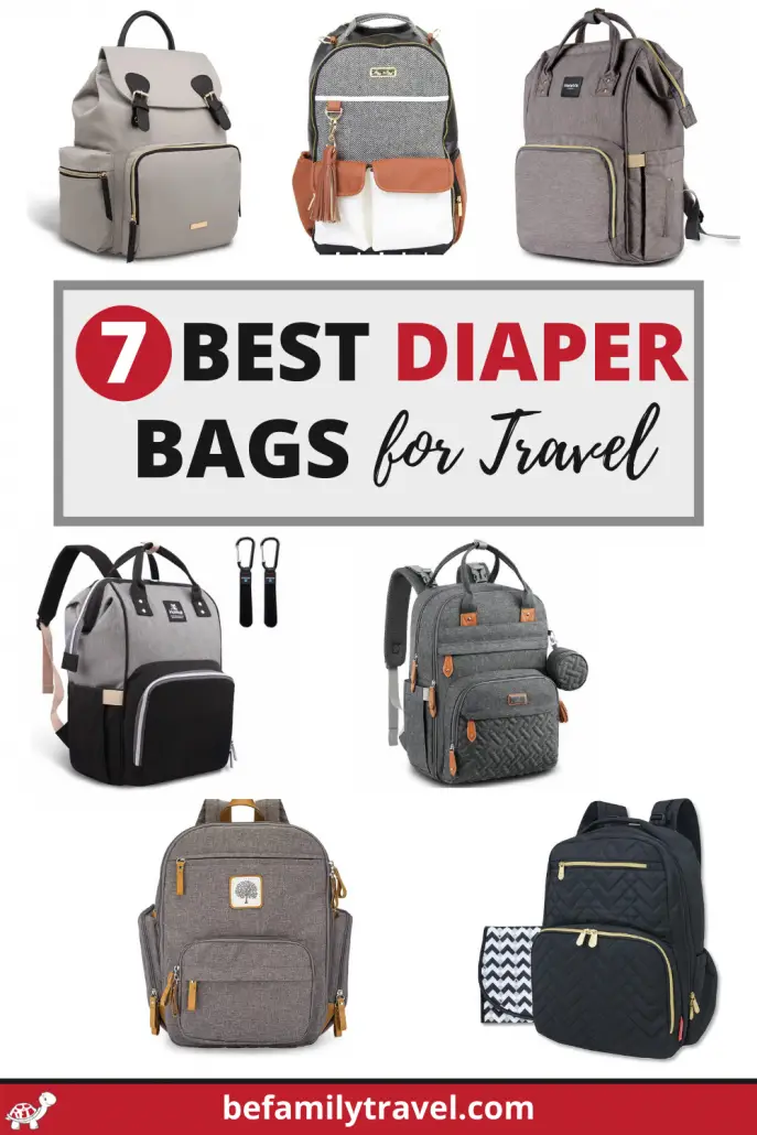 7 Best Diaper Bags for Travel