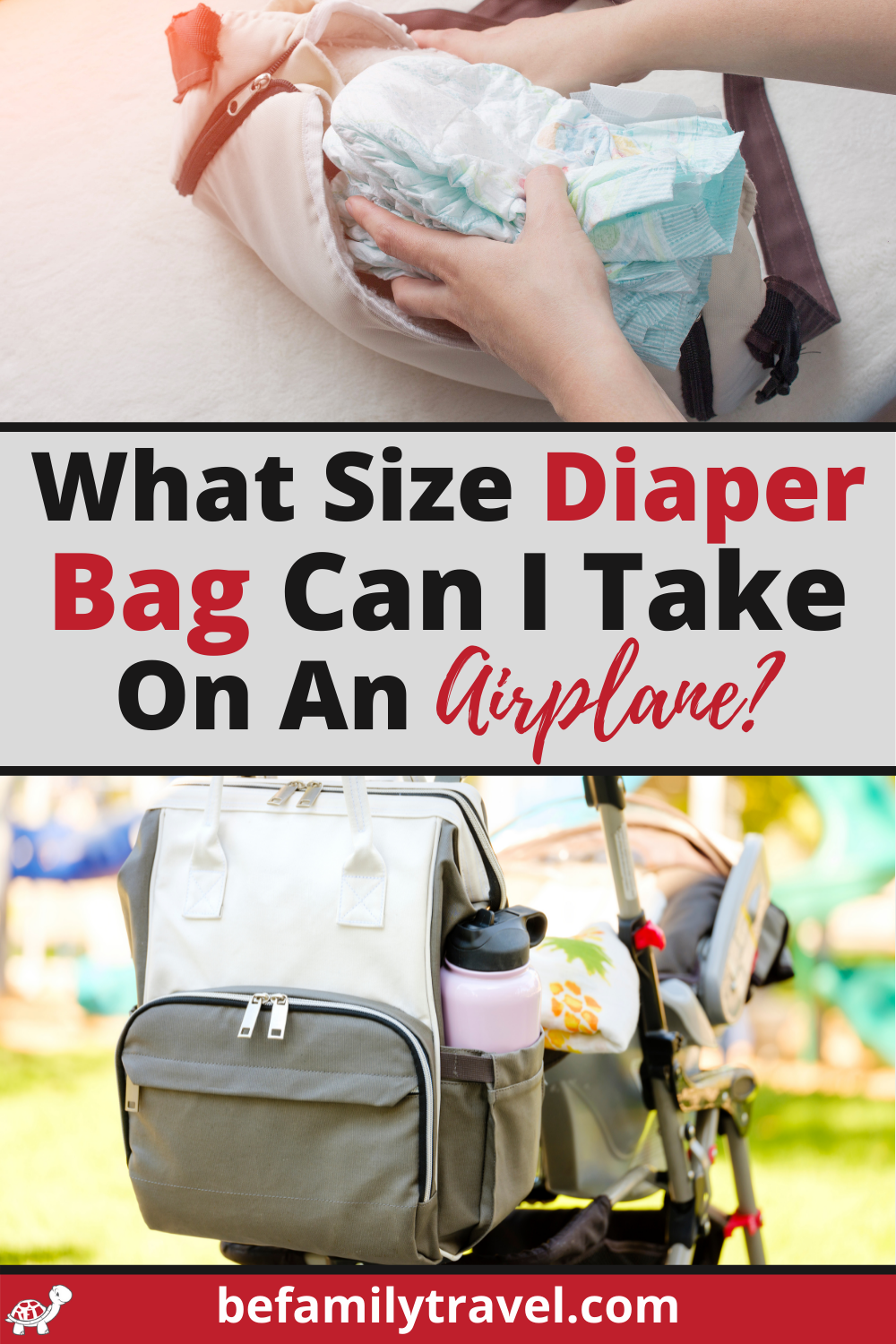 travel size items for diaper bag