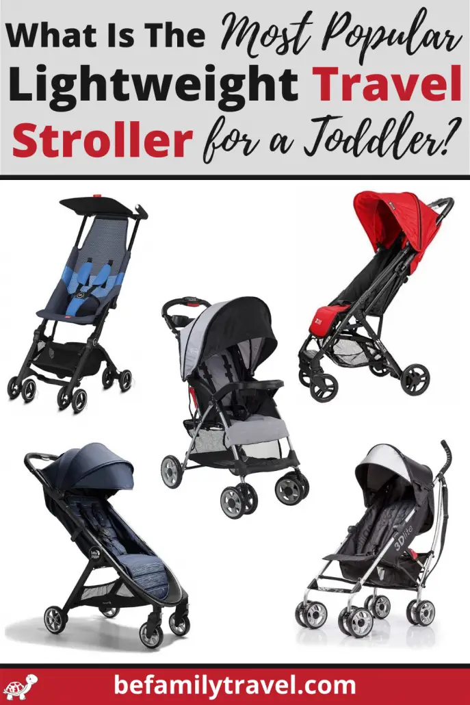 Top 5 lightweight travel strollers for toddlers