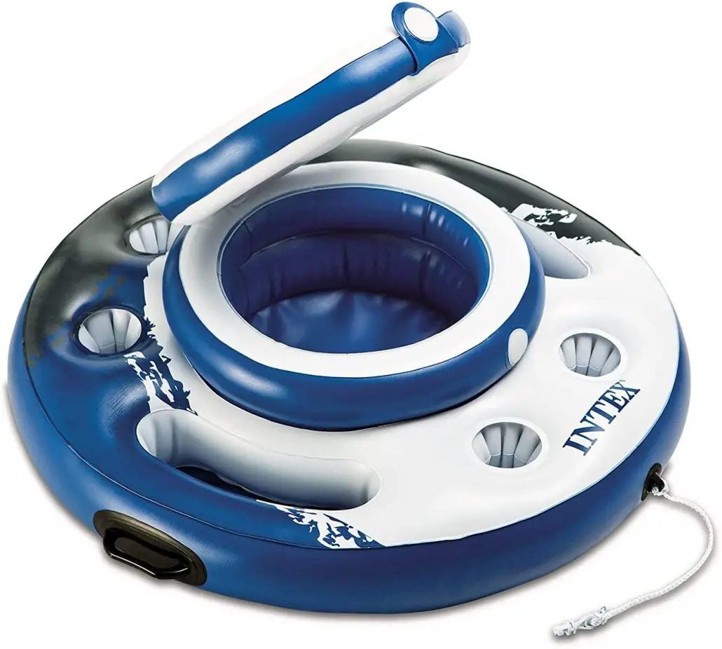 Cooler for river tubing with kids