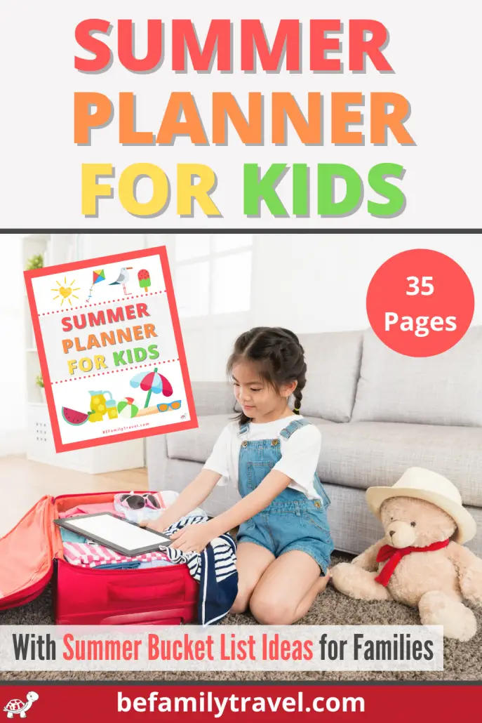 Summer Planner For Families