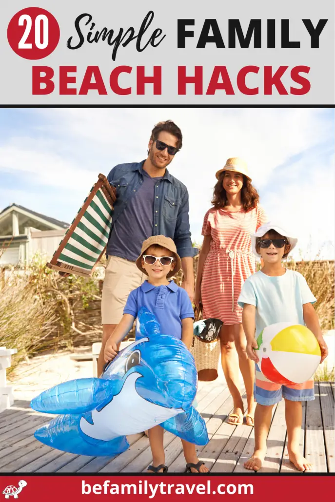 Simple Family Beach Hacks