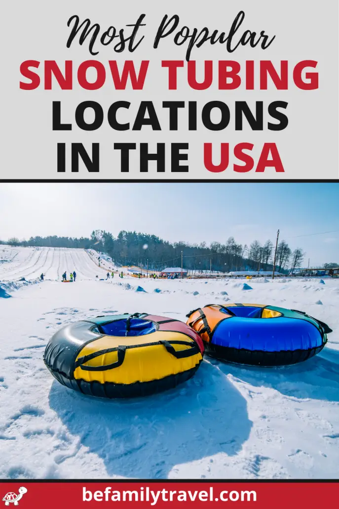 Snow Tubing Locations in the USA