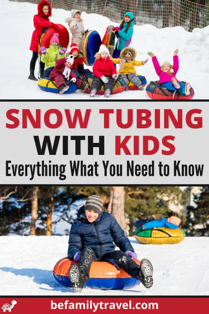 Snow Tubing With Kids