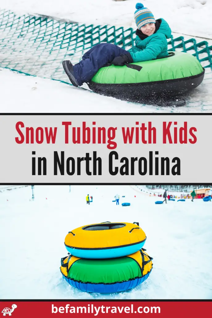 Snow Tubing in North Carolina with Kids