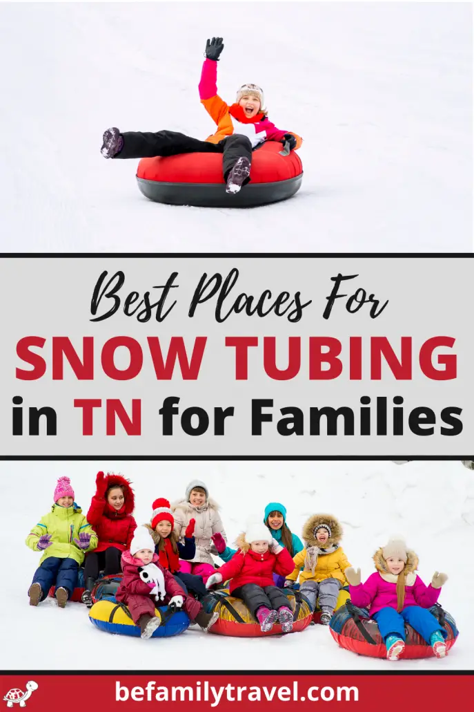 Best Places for Snow Tubing in TN for Families