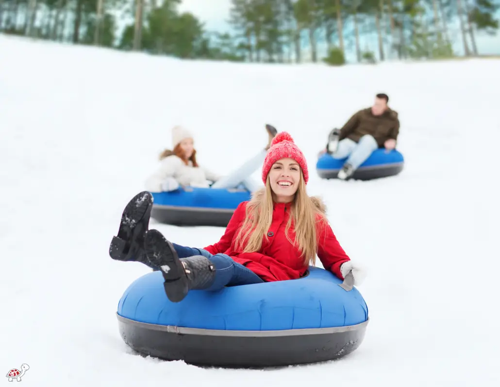 Snow tubing in Tennessee is a popular attraction
