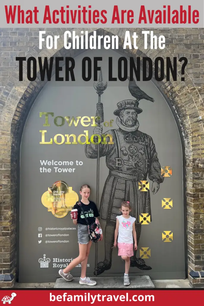 Activities for Children at the Tower of London