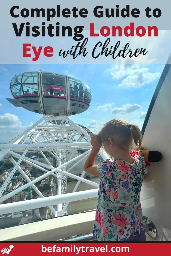 Visiting The London Eye With Children