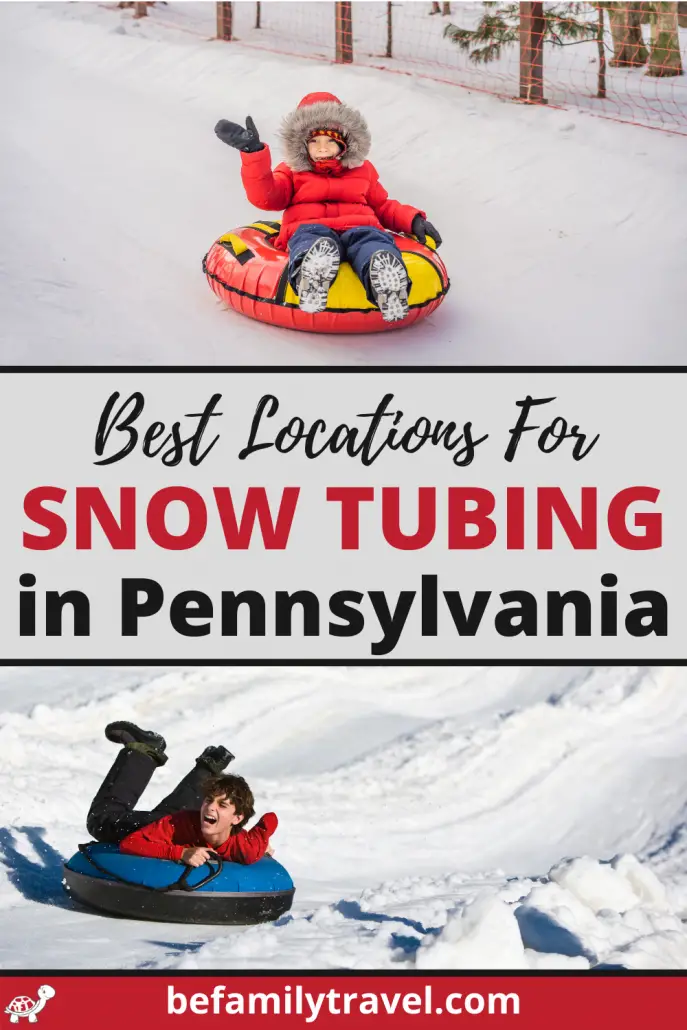 snow tubing in Erie PA