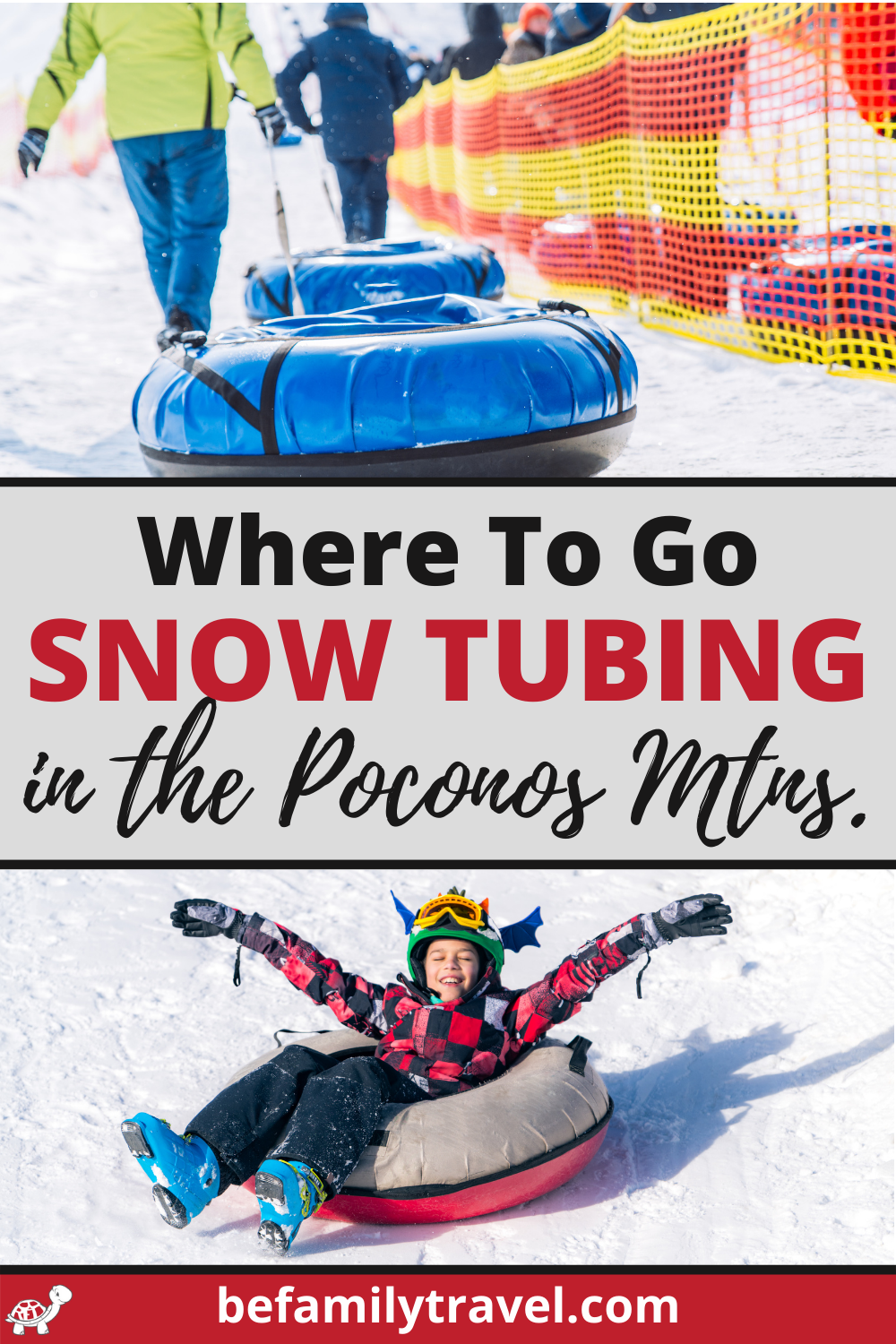 Complete Guide To Snow Tubing In The Poconos For Families