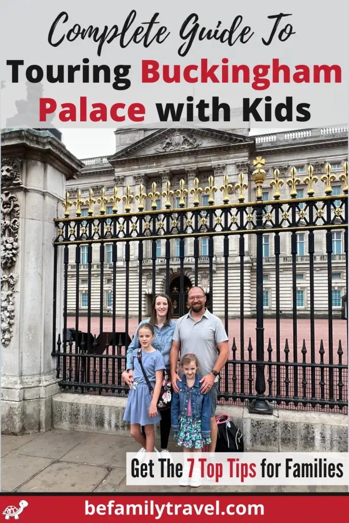Tips for visiting Buckingham Palace with Kids