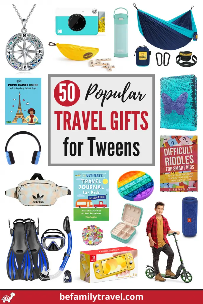 popular travel gift ideas for tweens