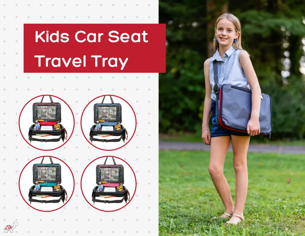 Kids Car Seat Travel Tray 4 colors