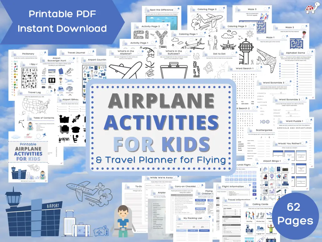 Airplane Activities for Kids