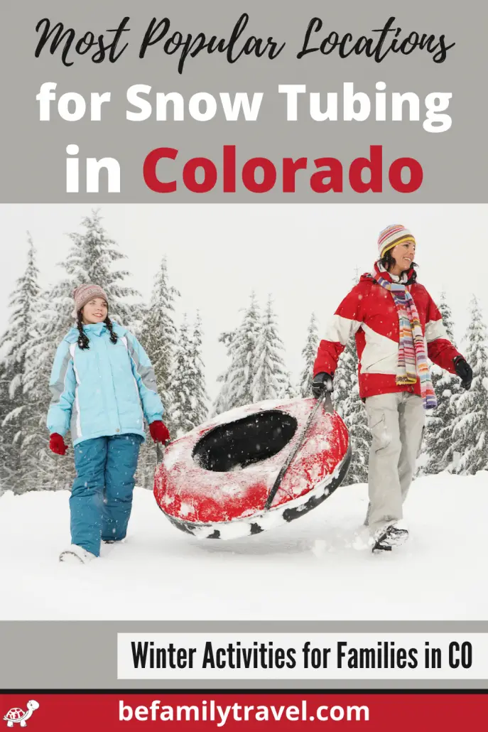 Most Popular Locations for Snow Tubing in Colorado
