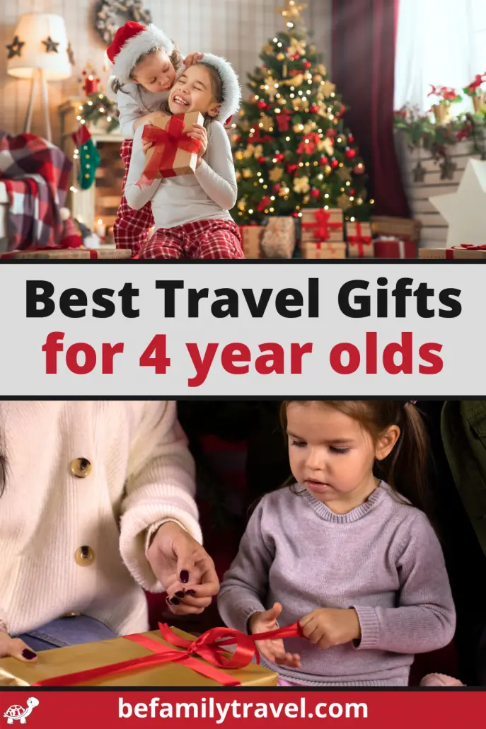 Best Travel Gifts for 4-year-olds and preschool kids