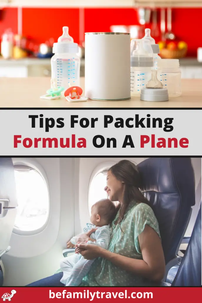 How To Pack Formula For Air Travel
