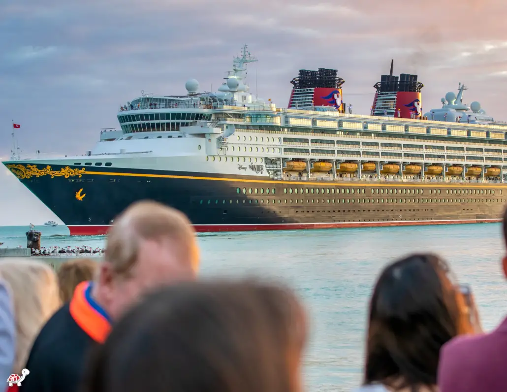 Disney Cruise Reviews ship in port