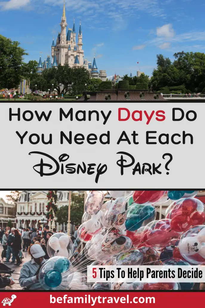 How Many Days For Disney World?