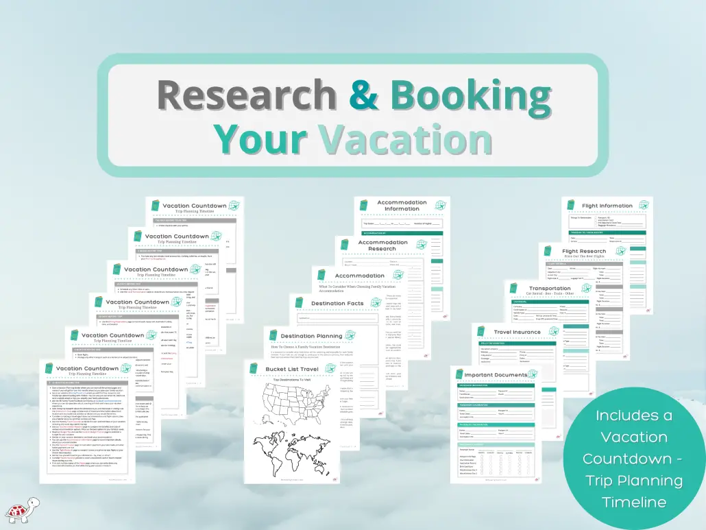 Research and Booking Family Vacation